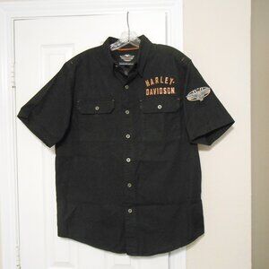 Harley-Davidson Men's Short Sleeve Button Down Shirt